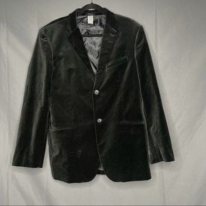 Classy Black Velour Blazer